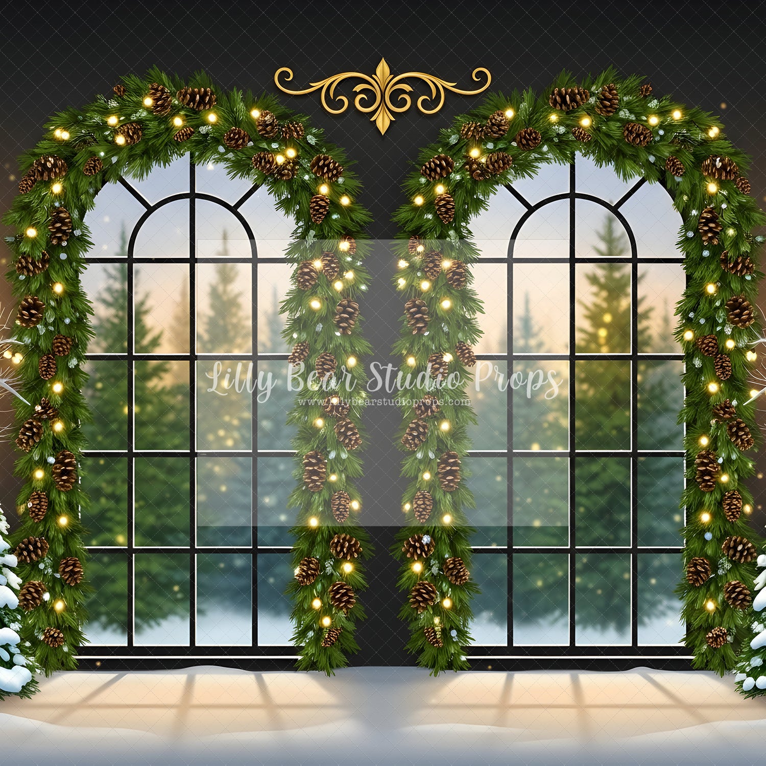 Evergreen Window Glow
