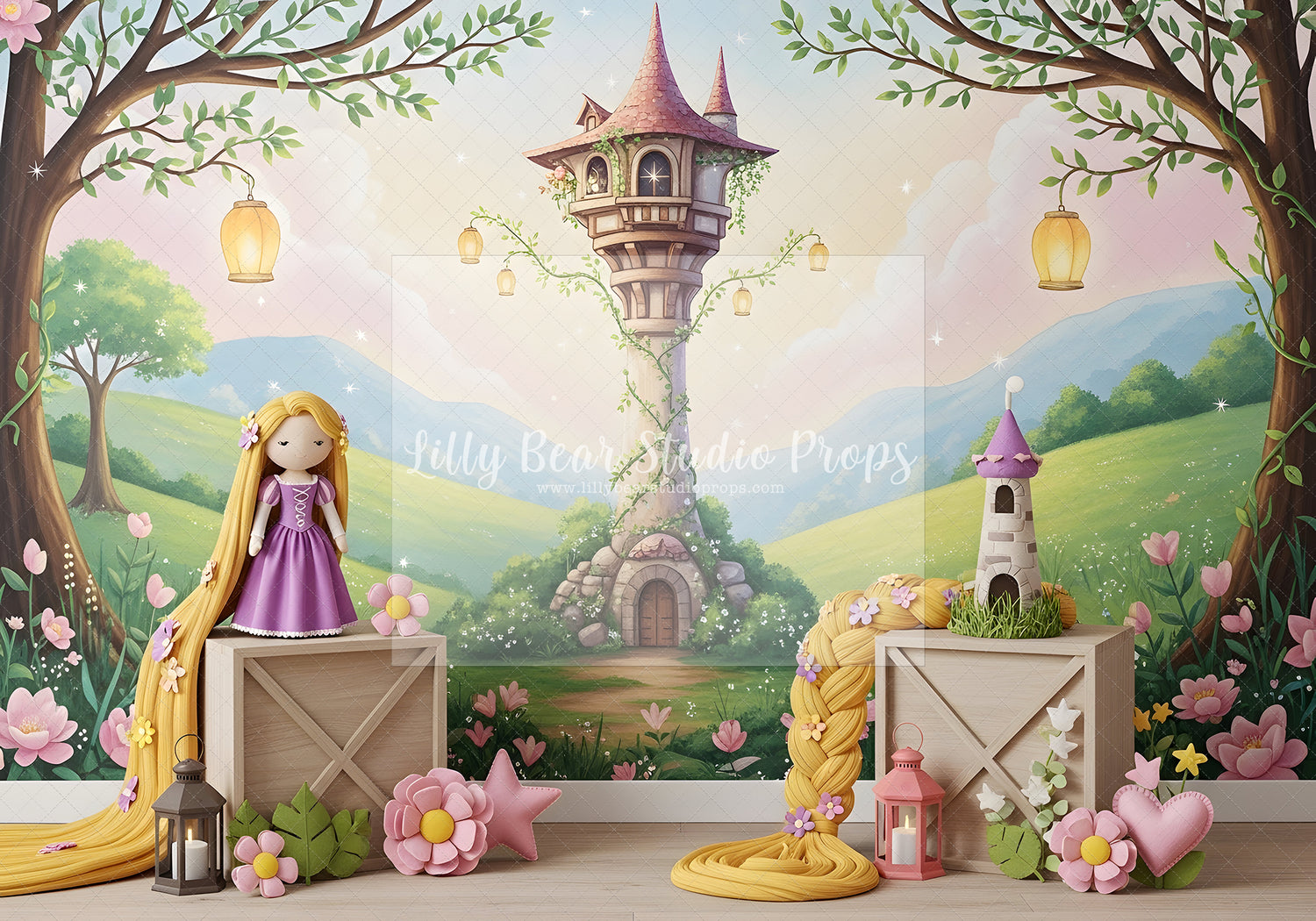Fairytale Tower Tangled Garden