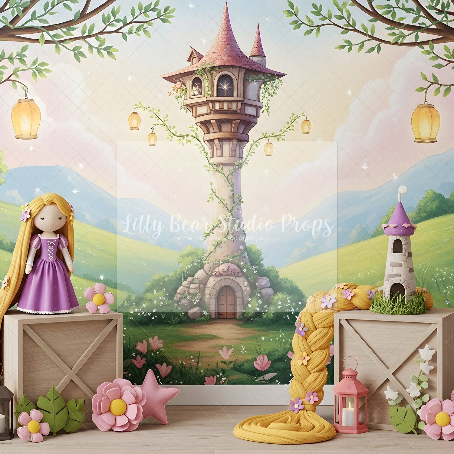 Fairytale Tower Tangled Garden