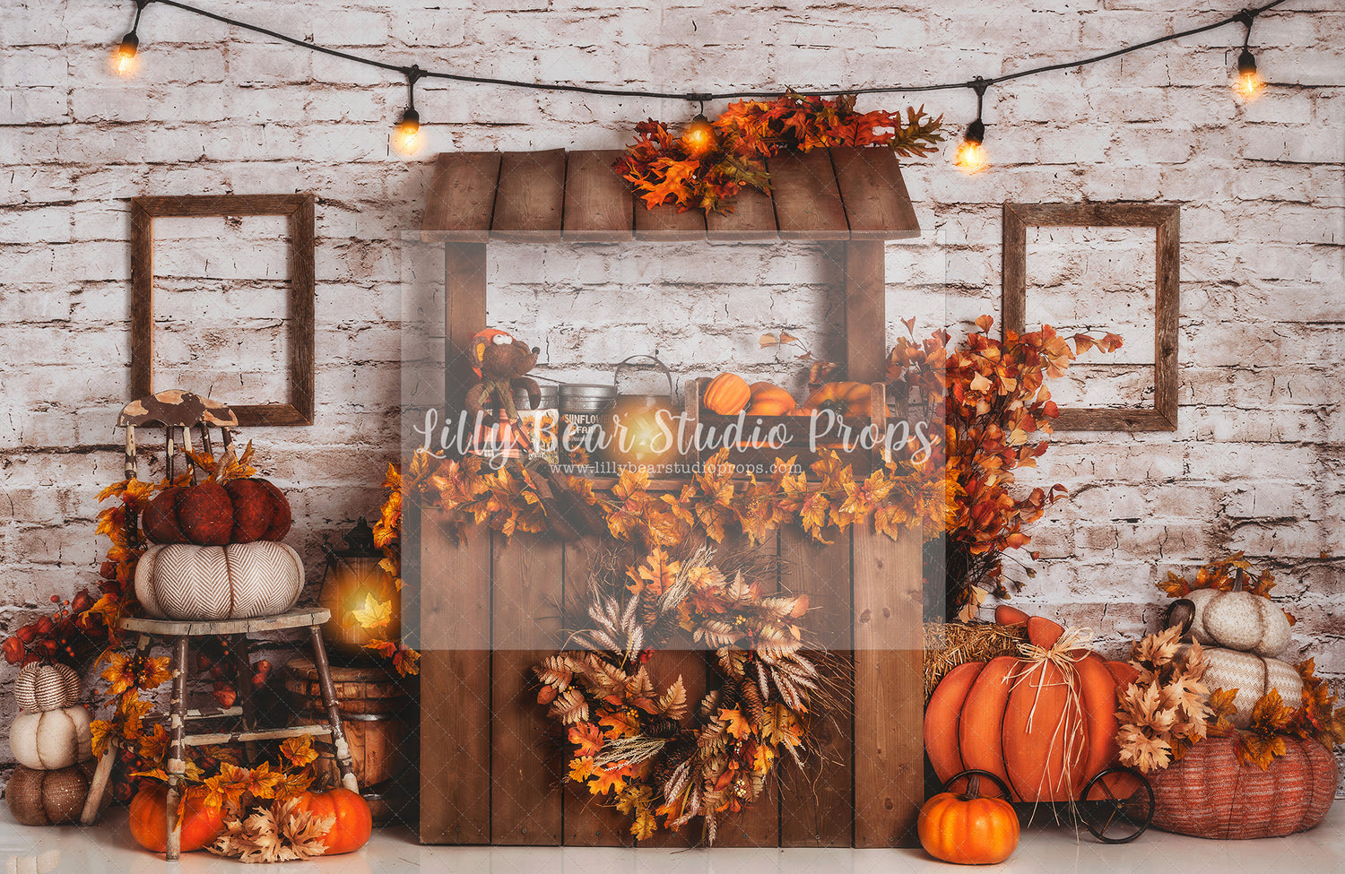 Fall Pumpkin Stand