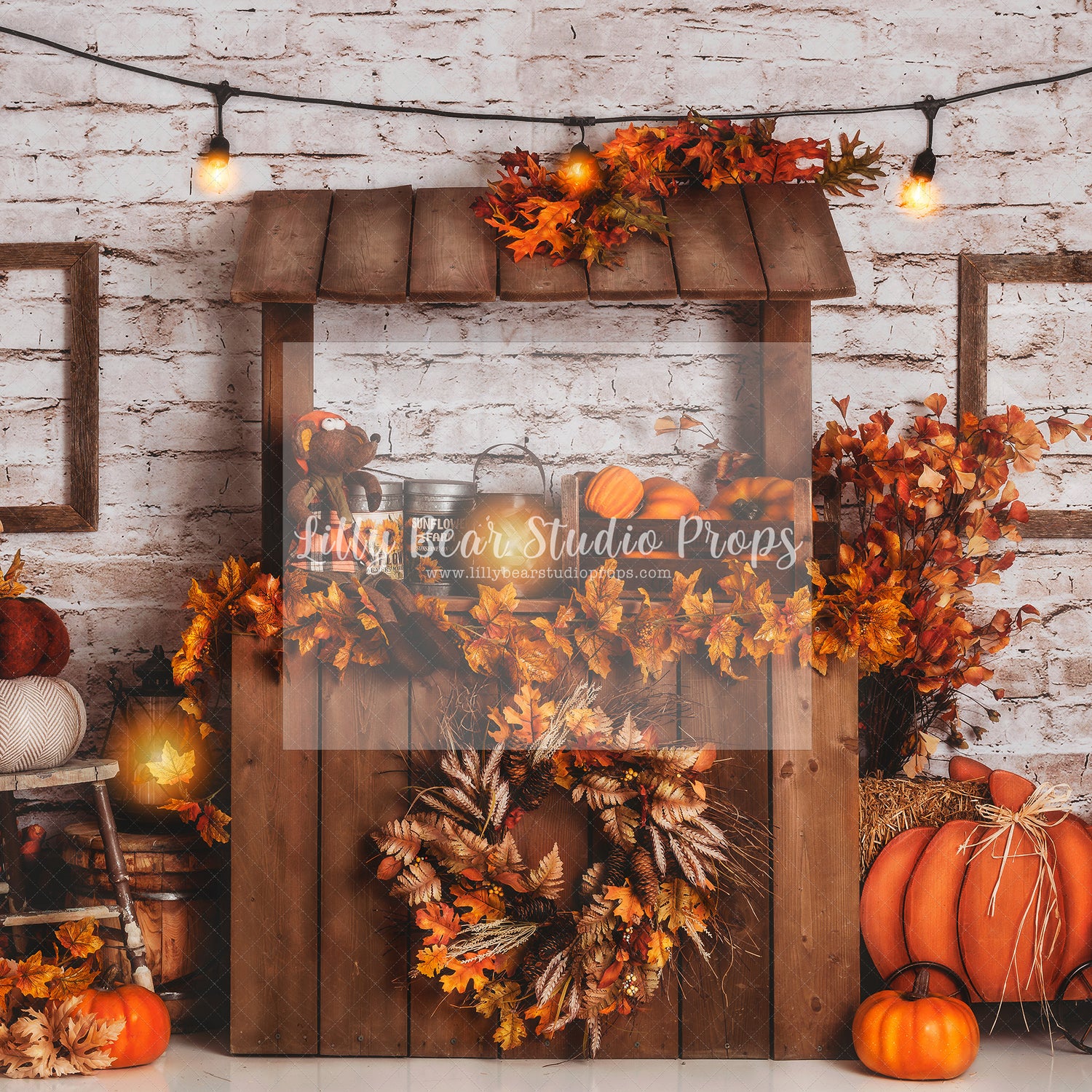 Fall Pumpkin Stand