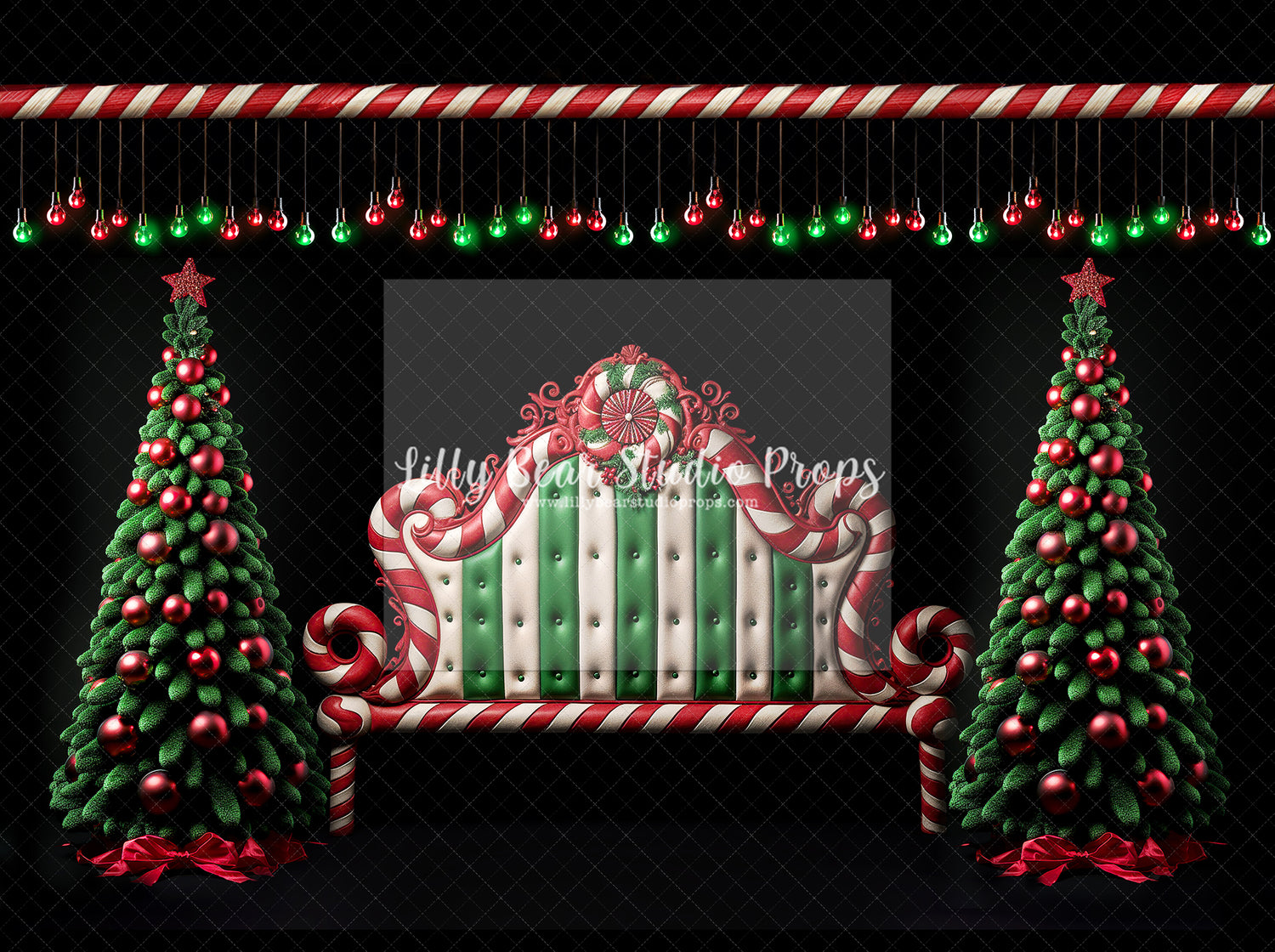 Festive Whimsy Headboard