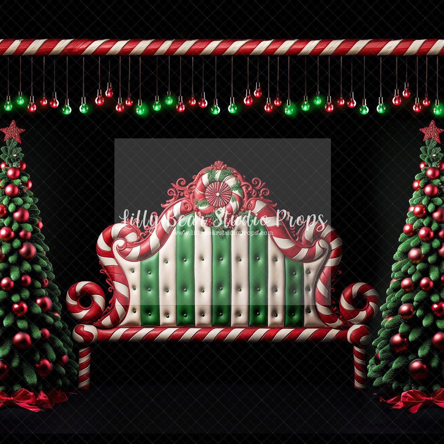 Festive Whimsy Headboard