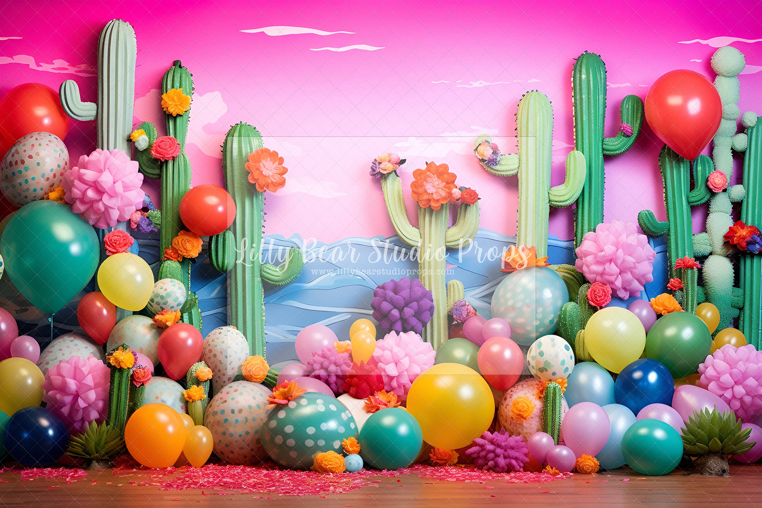 Fiesta Cactus Balloons
