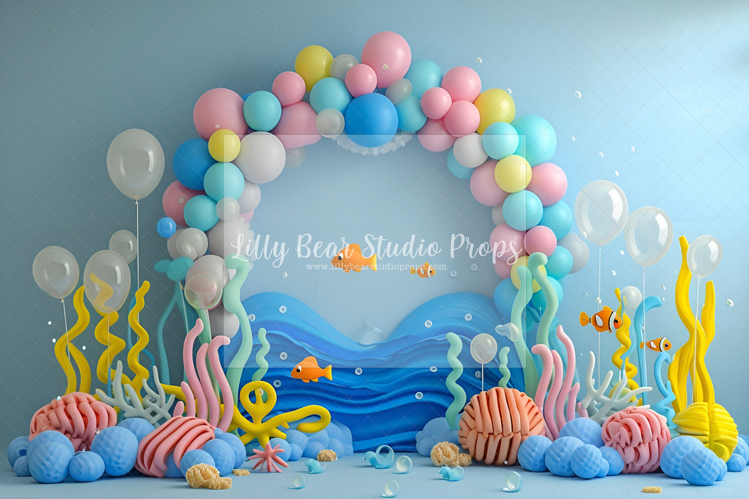 Fishy Friends Balloon Arch