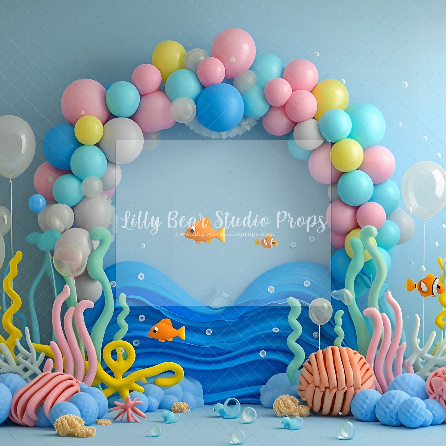 Fishy Friends Balloon Arch