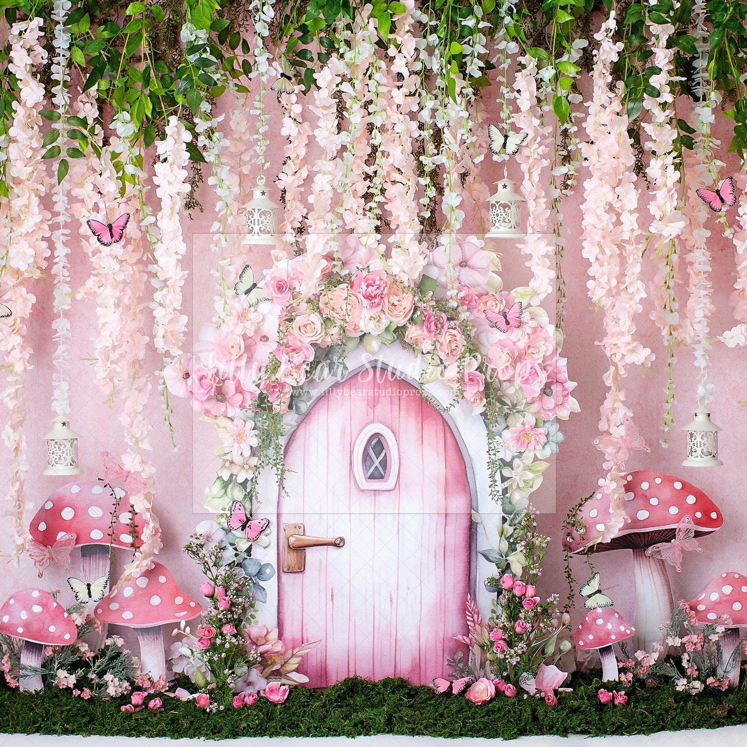 Floral Fairy Door