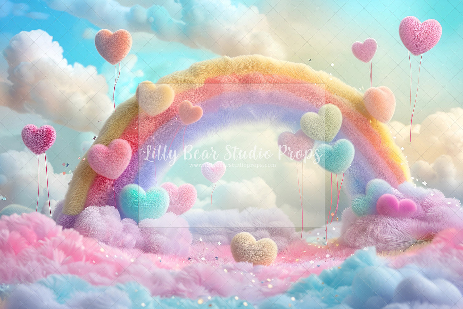 Fluffy Furry Rainbow