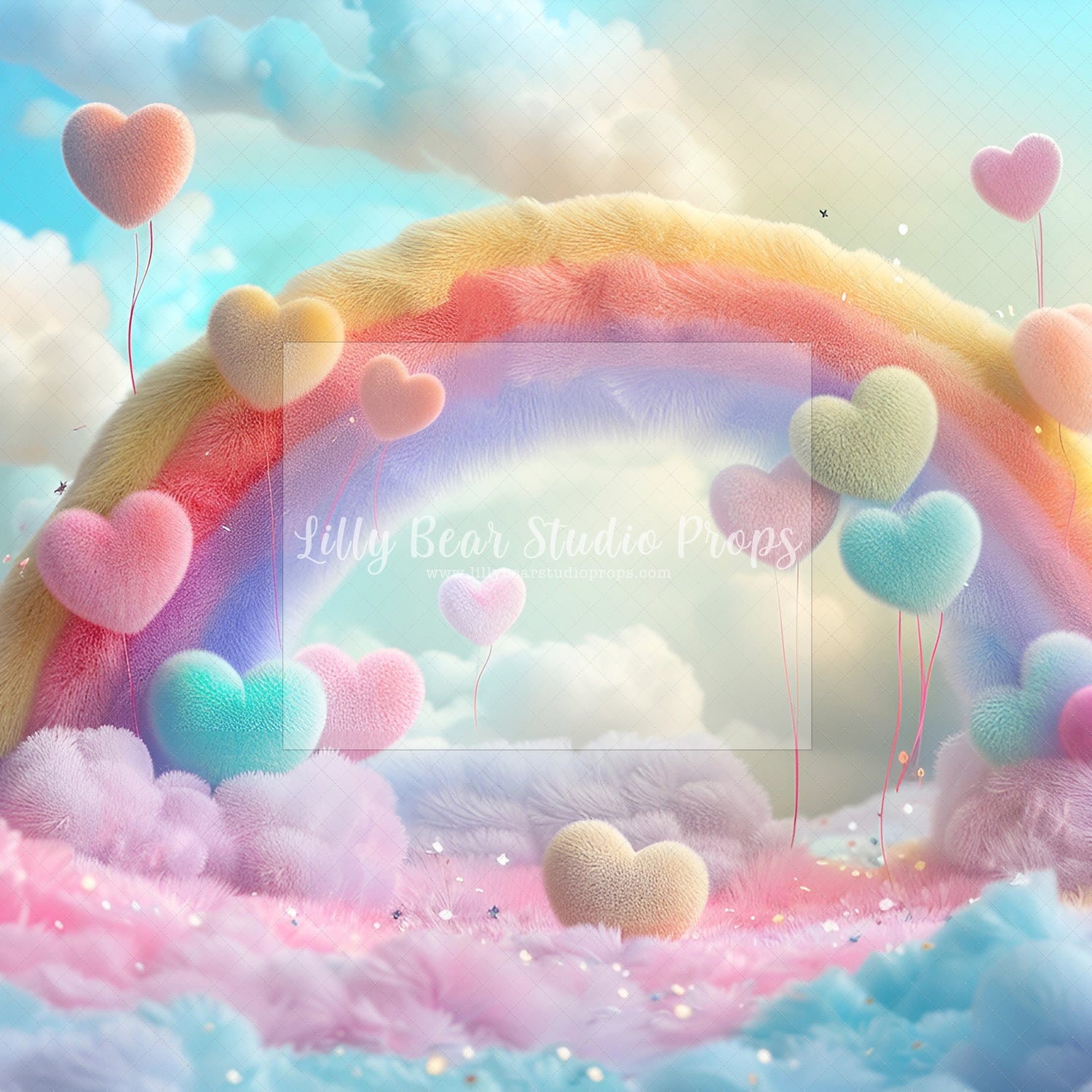 Fluffy Furry Rainbow
