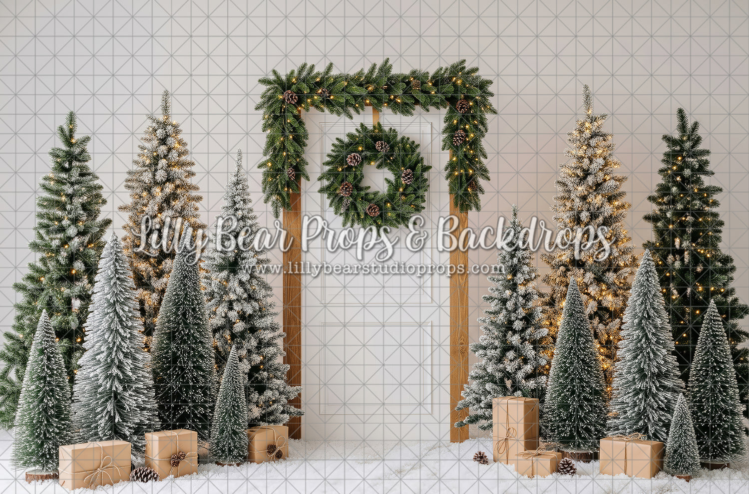 Frosted Entryway Forest