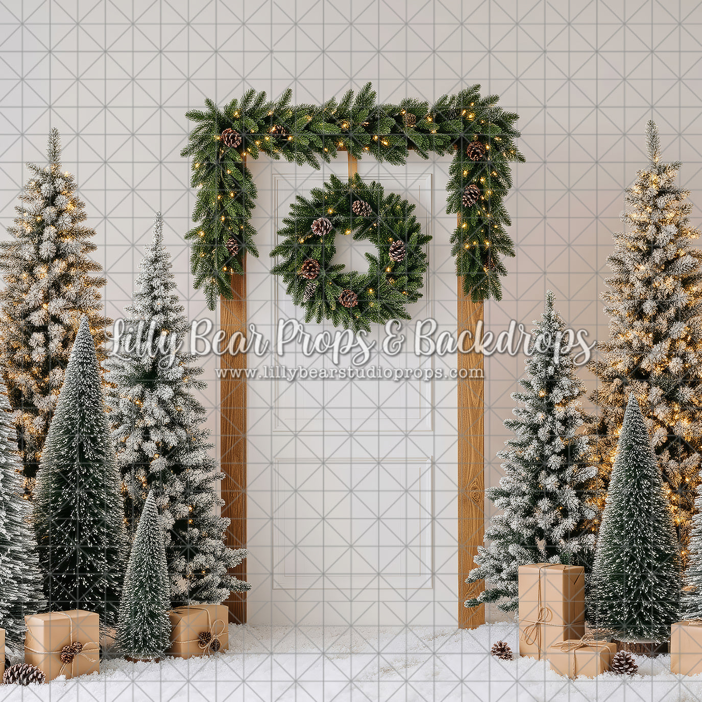 Frosted Entryway Forest