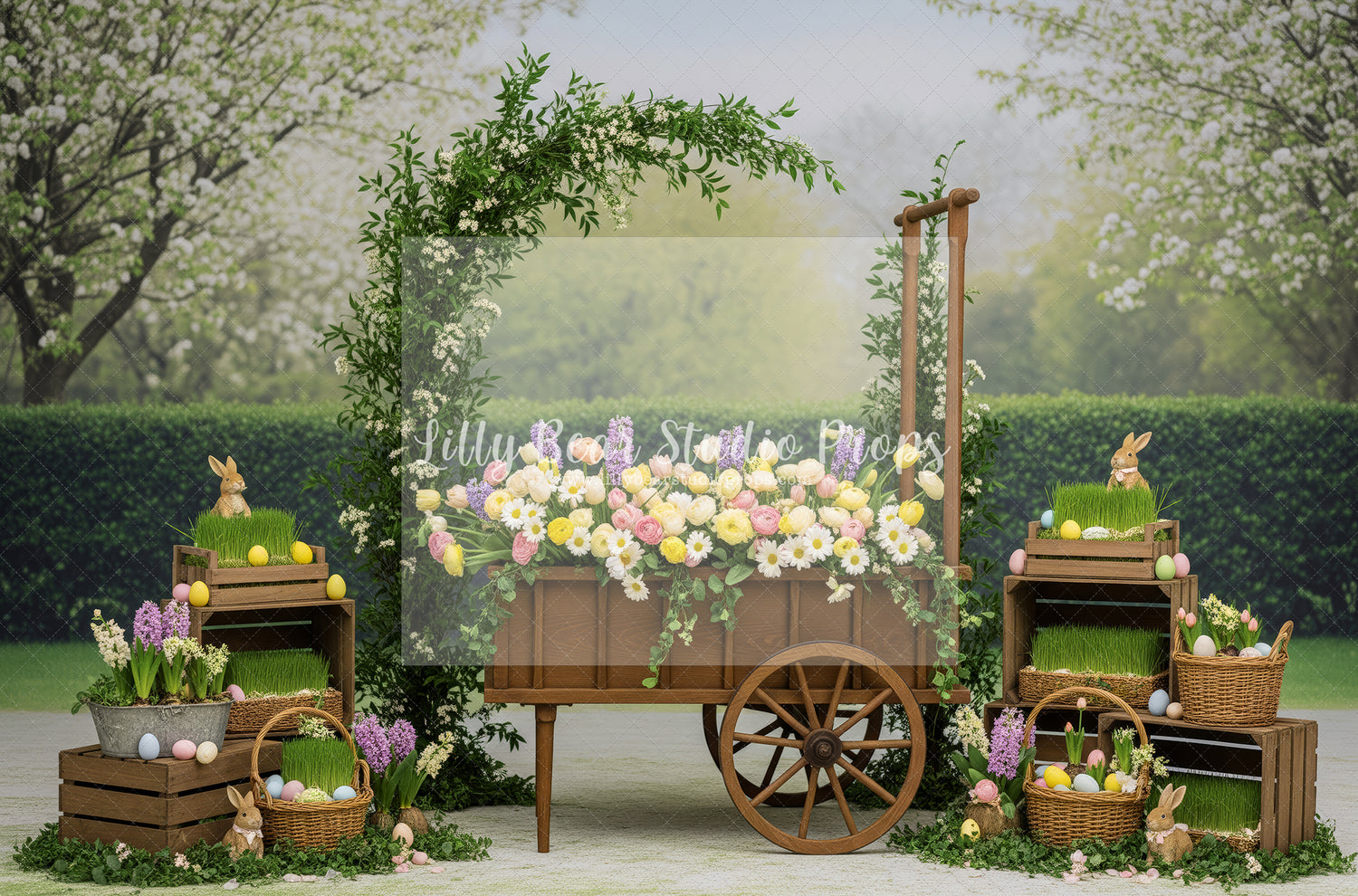 Garden Cart Gathering