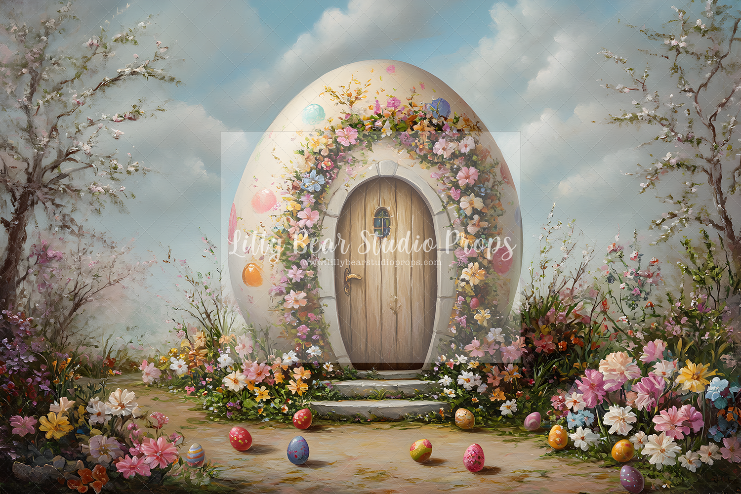 Garden of Eggs & Flowers