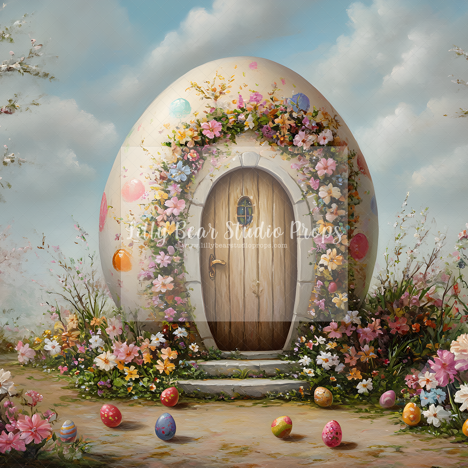 Garden of Eggs & Flowers