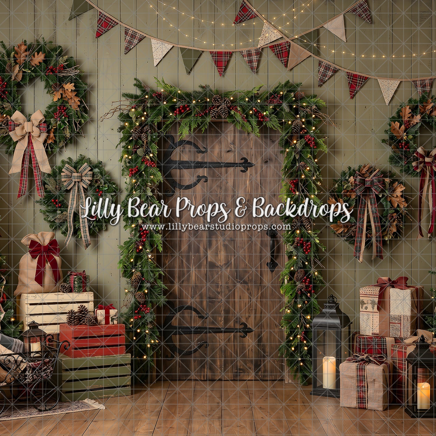 Garland Cottage Door