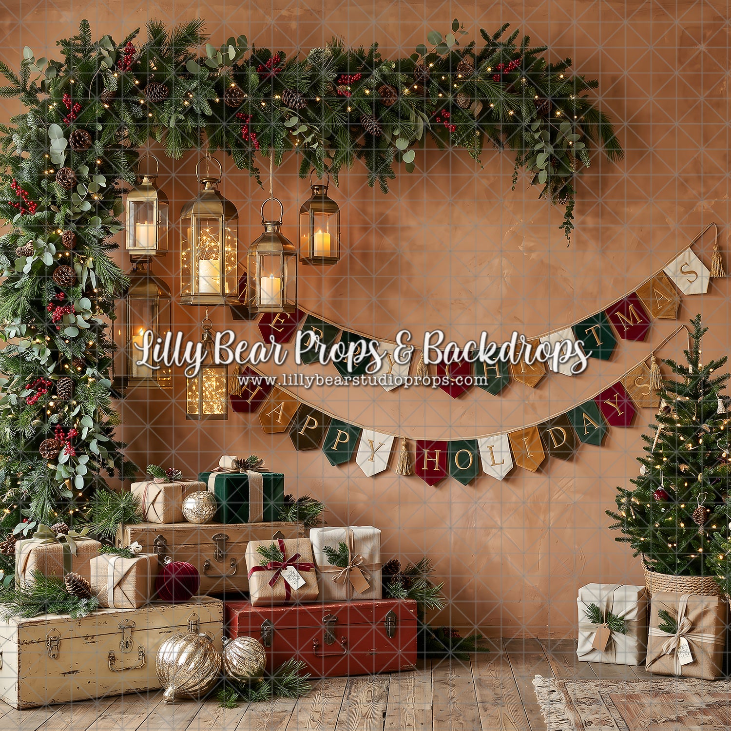 Garland & Glow Room