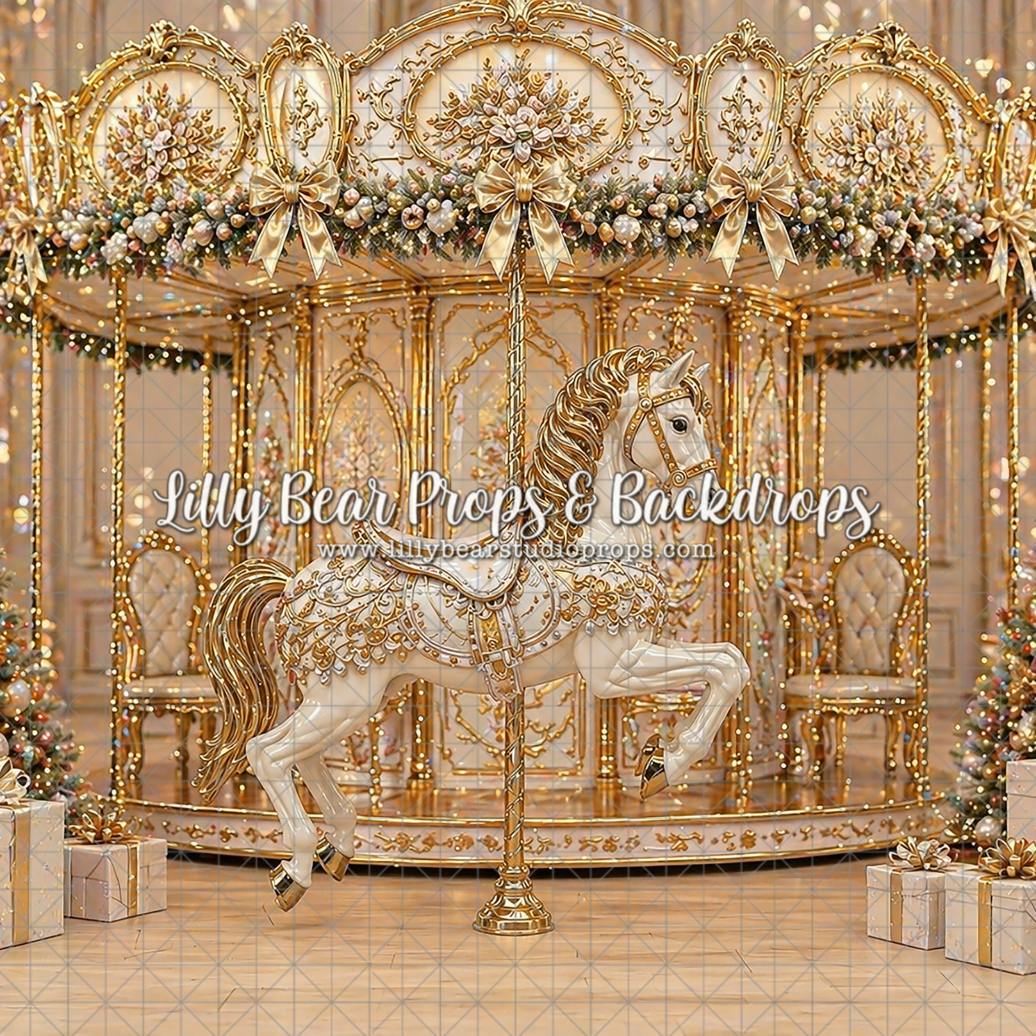 Gilded Carousel Dreams - Sweep Option