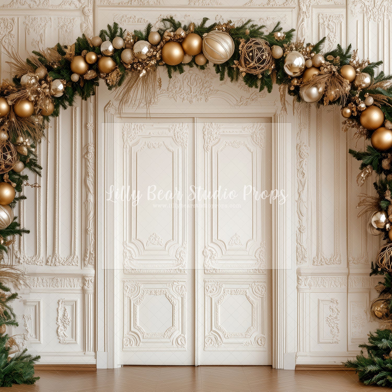 Gold Garland Door Molding