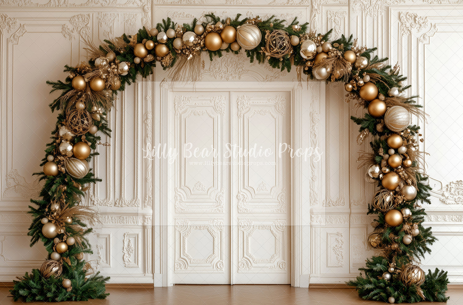 Gold Garland Door Molding