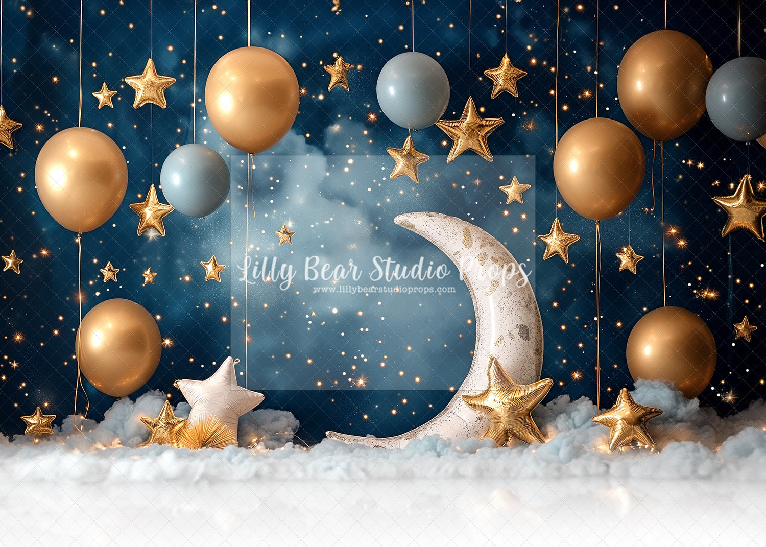 Gold Starry Night