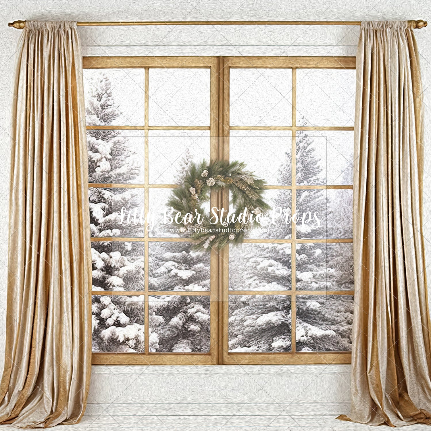 Gold Window 1-Painterly