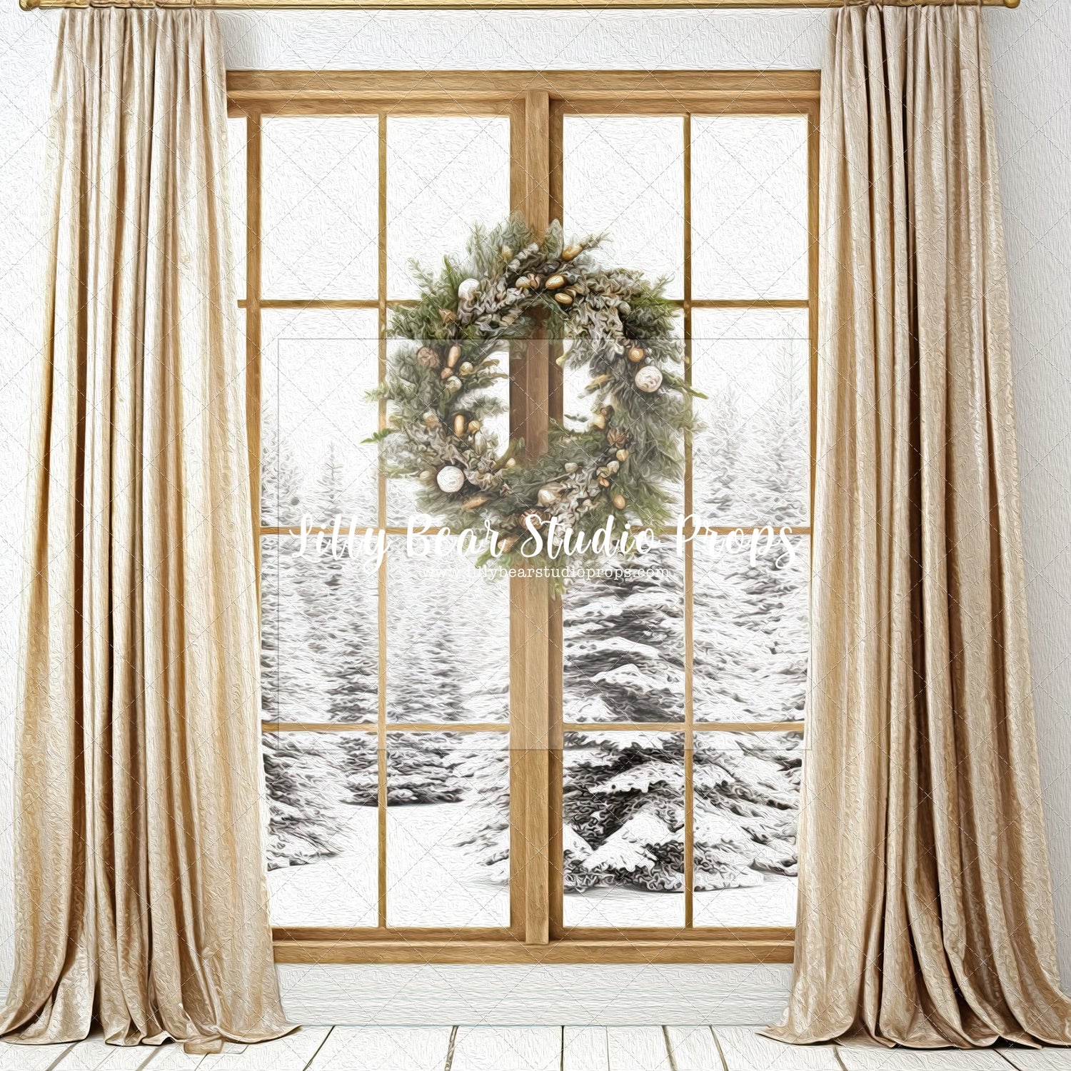 Gold Window 2-Painterly