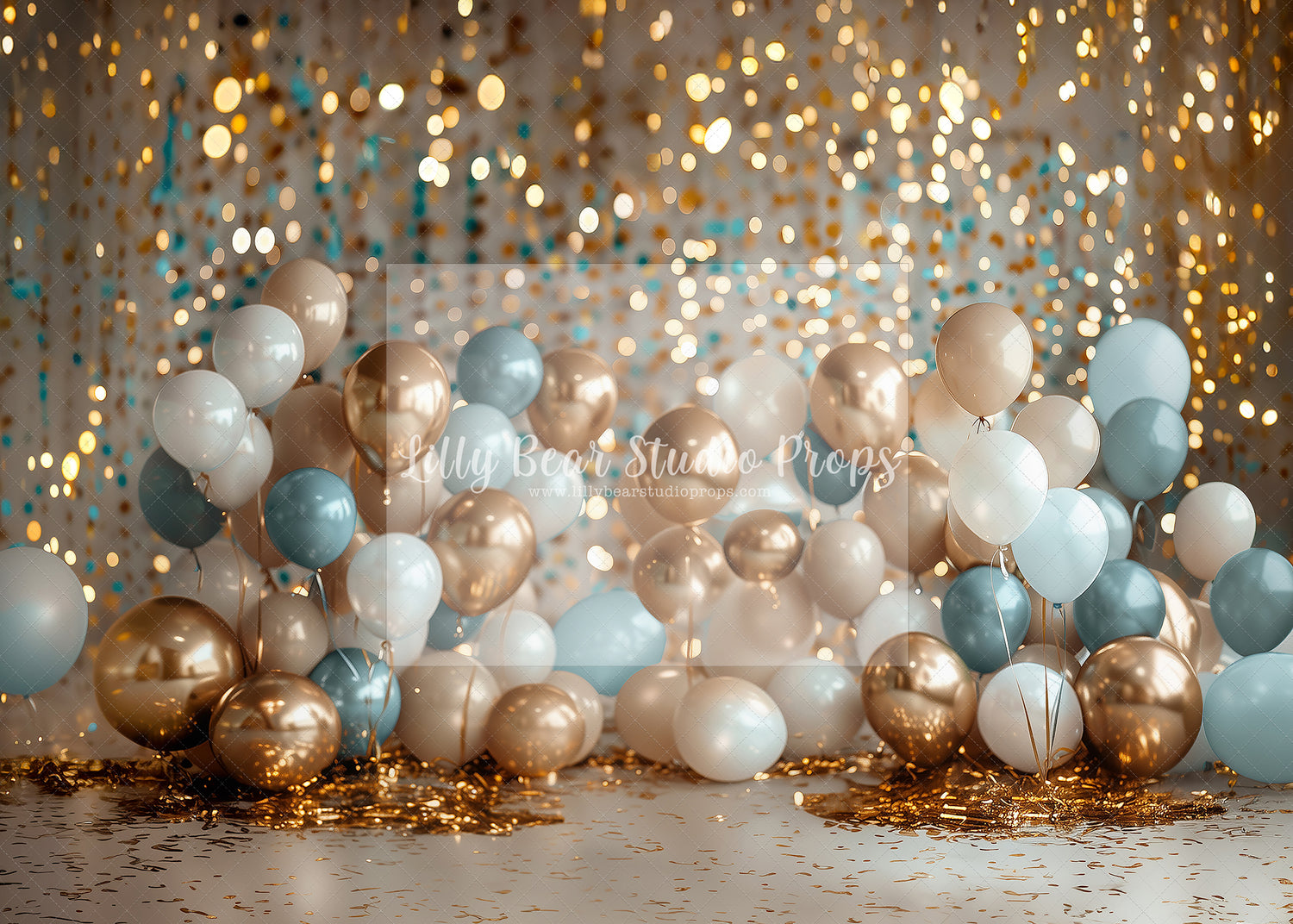 Golden Ocean Balloons