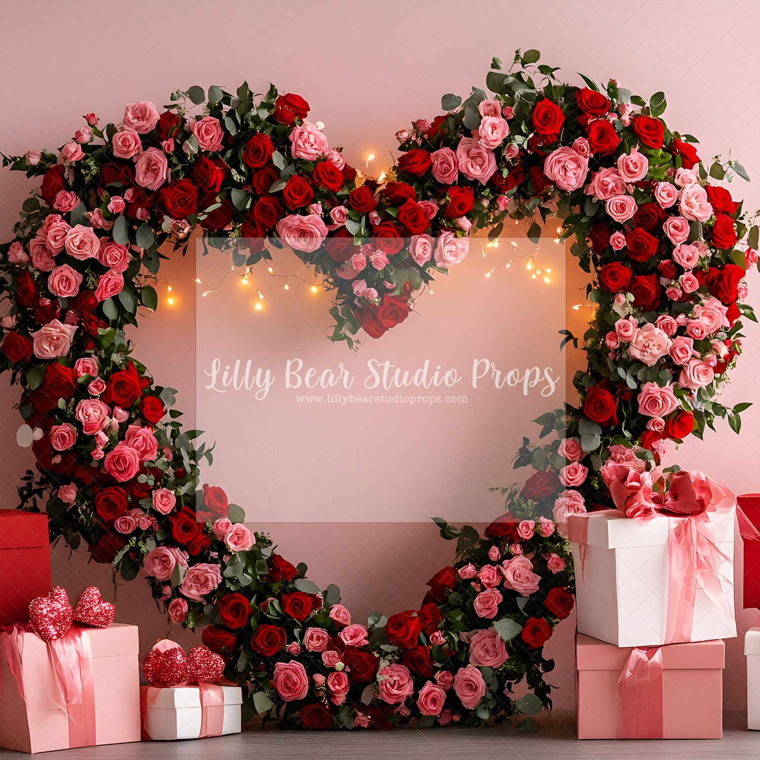 Heart Arch And Presents