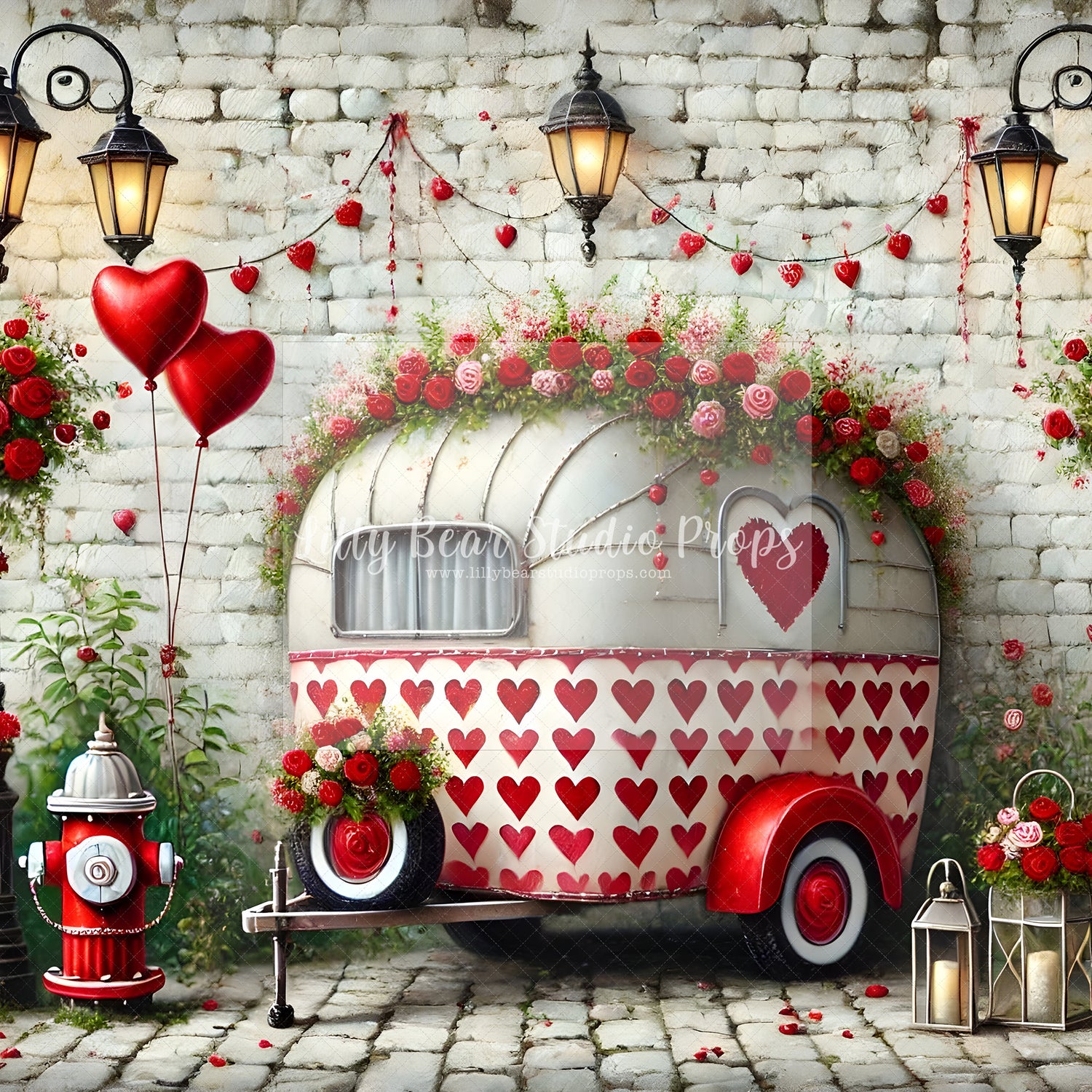 Heart Vintage Camper