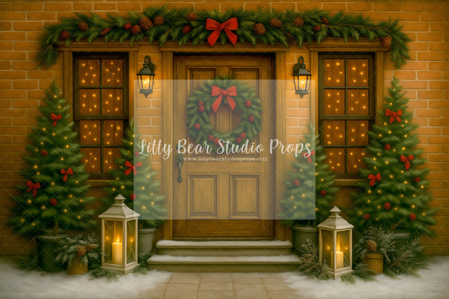 Hearthside Holiday Porch