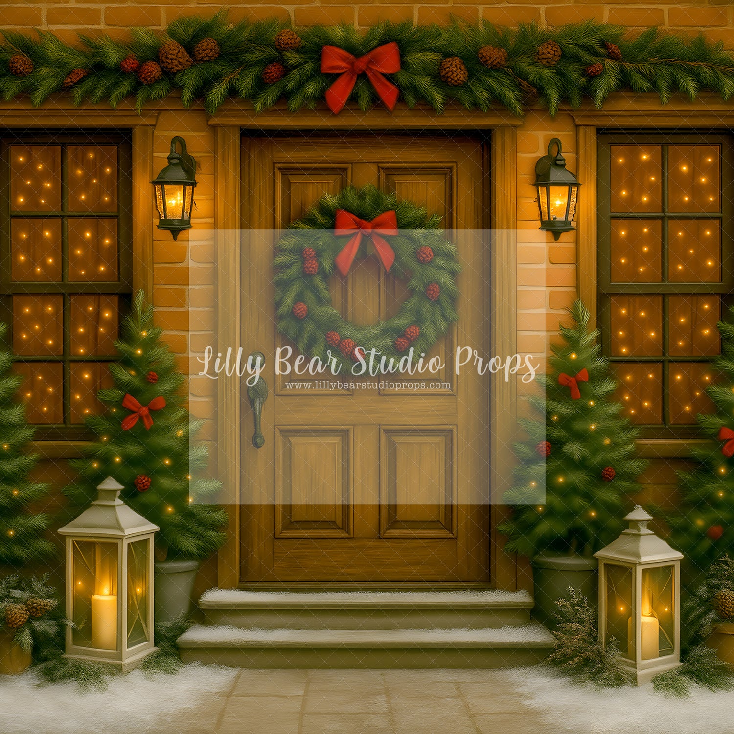 Hearthside Holiday Porch