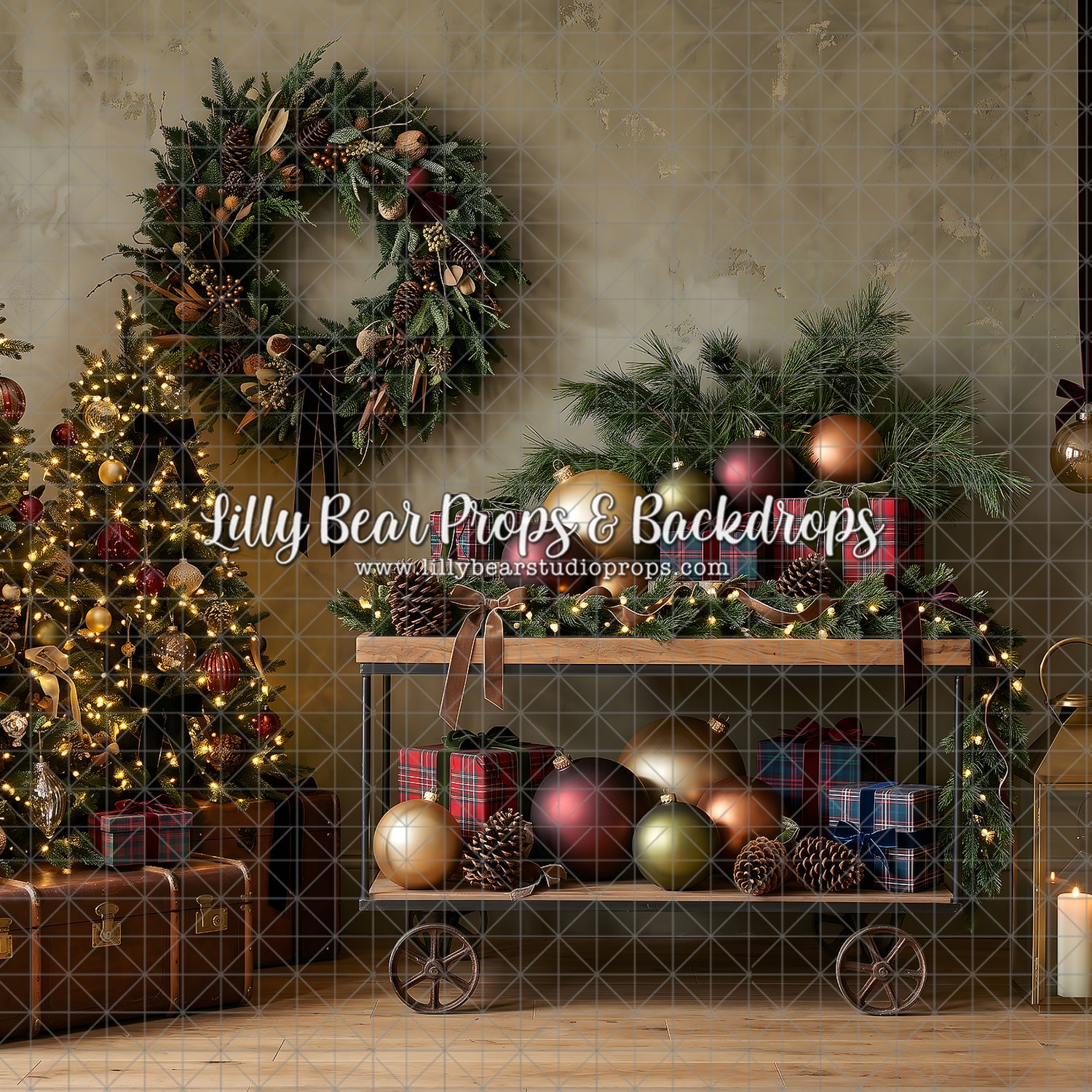 Holiday Market Shelf