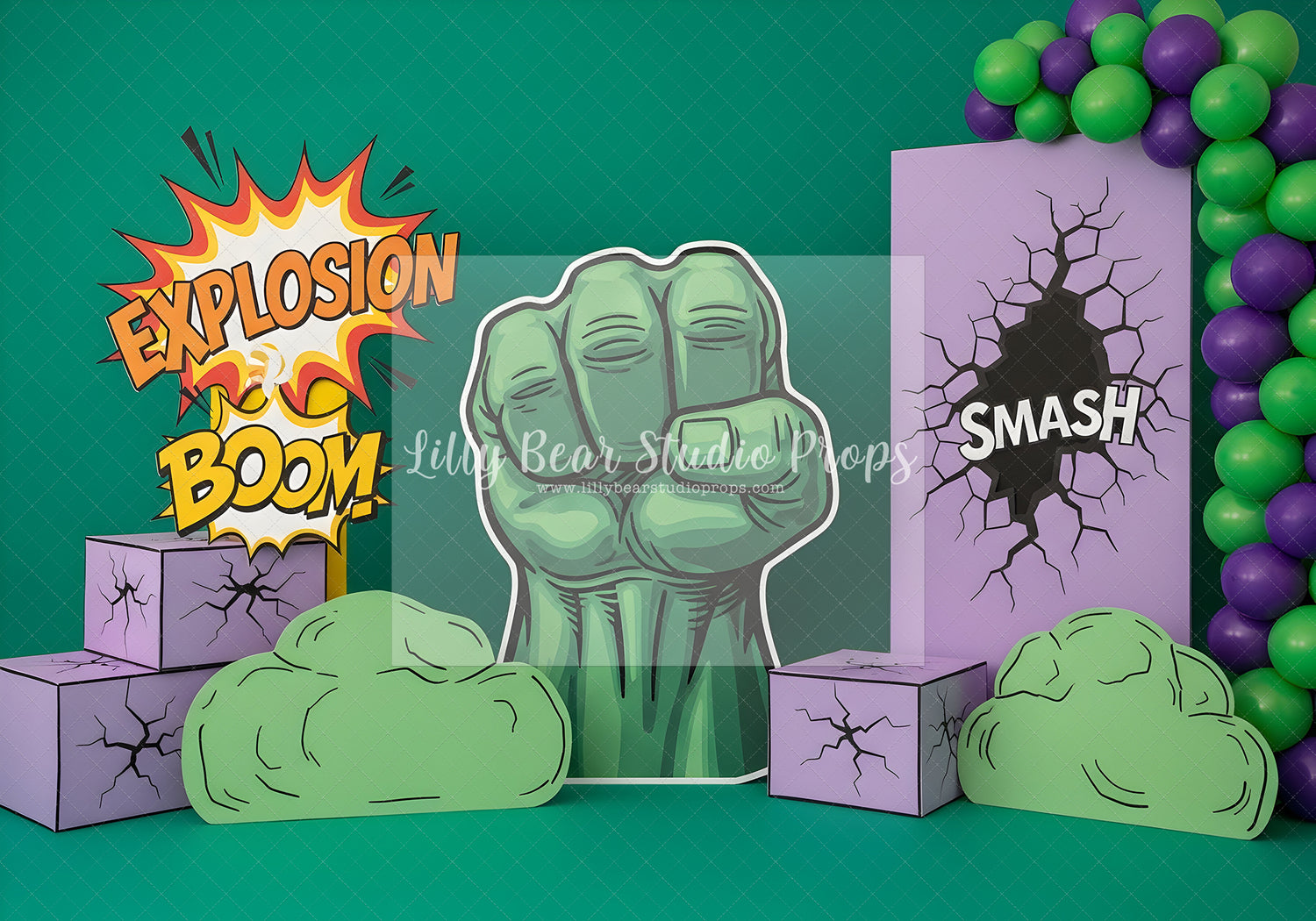 Hulk Gamma Smash Explosion