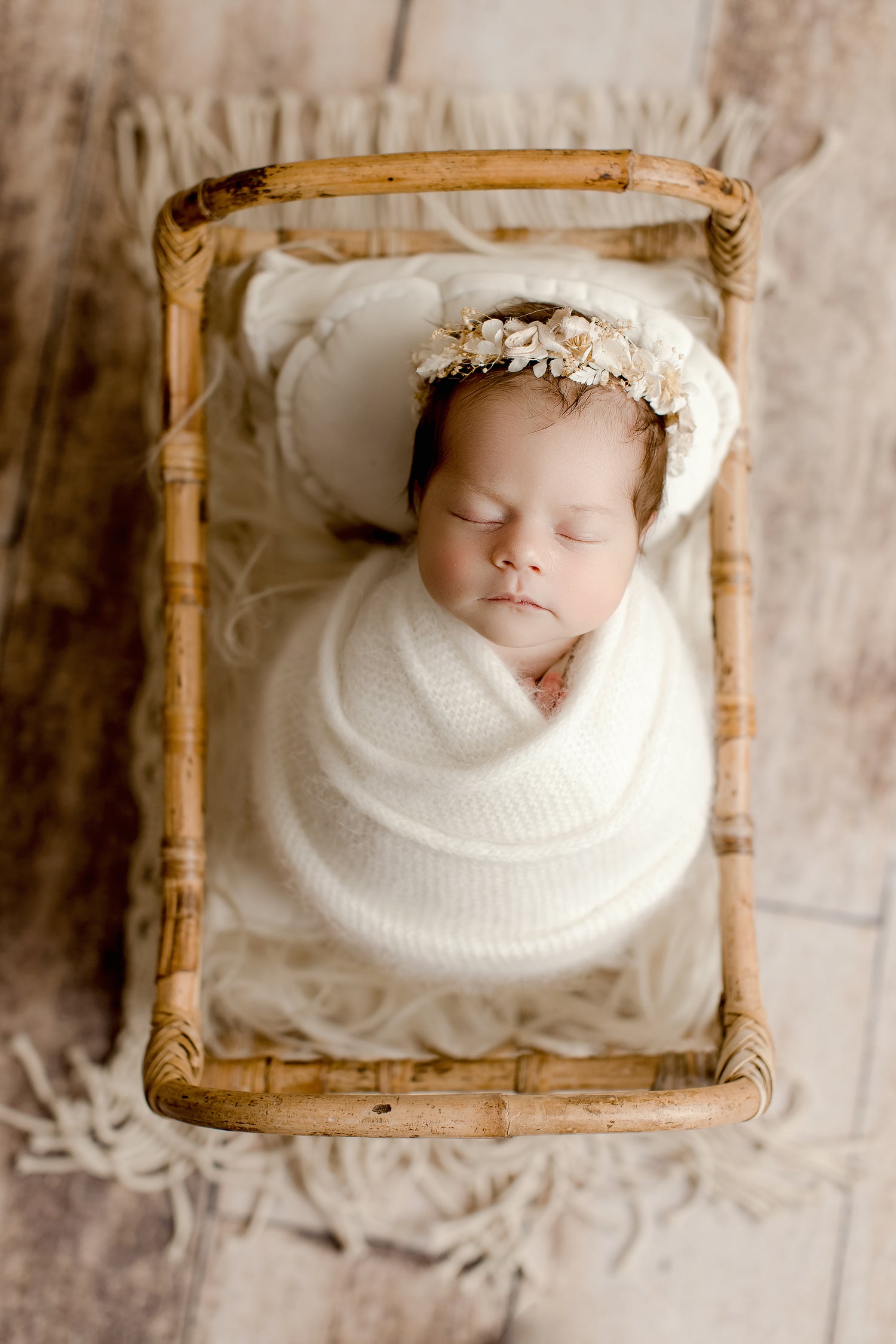 Cream Macrame Mat