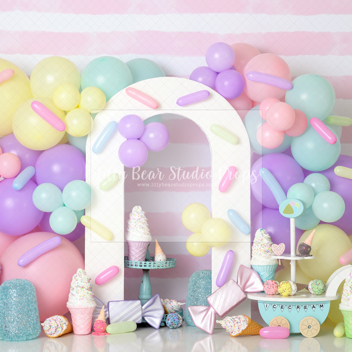 Ice Cream Cones and Sprinkle Party
