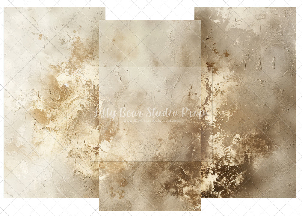 Impasto Cream Dust Panel Set