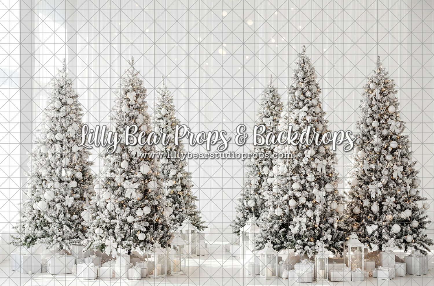 Ivory Winter Pinescape