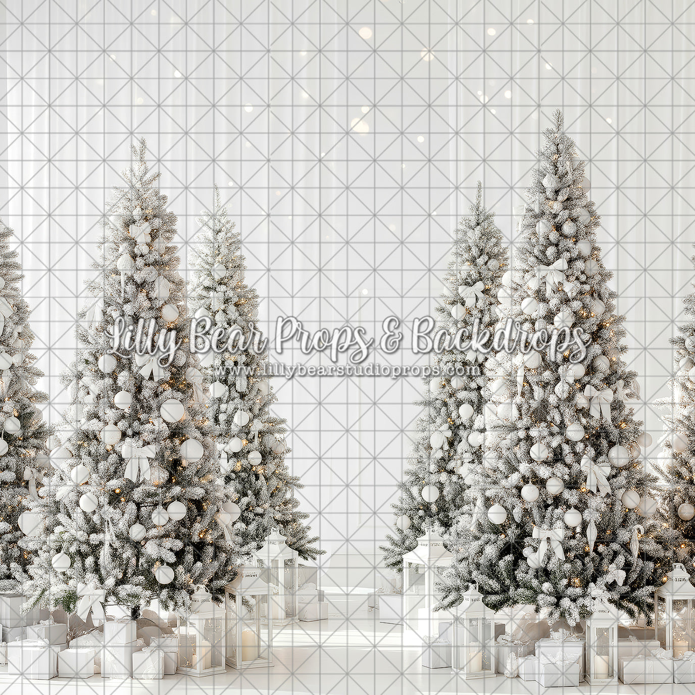 Ivory Winter Pinescape