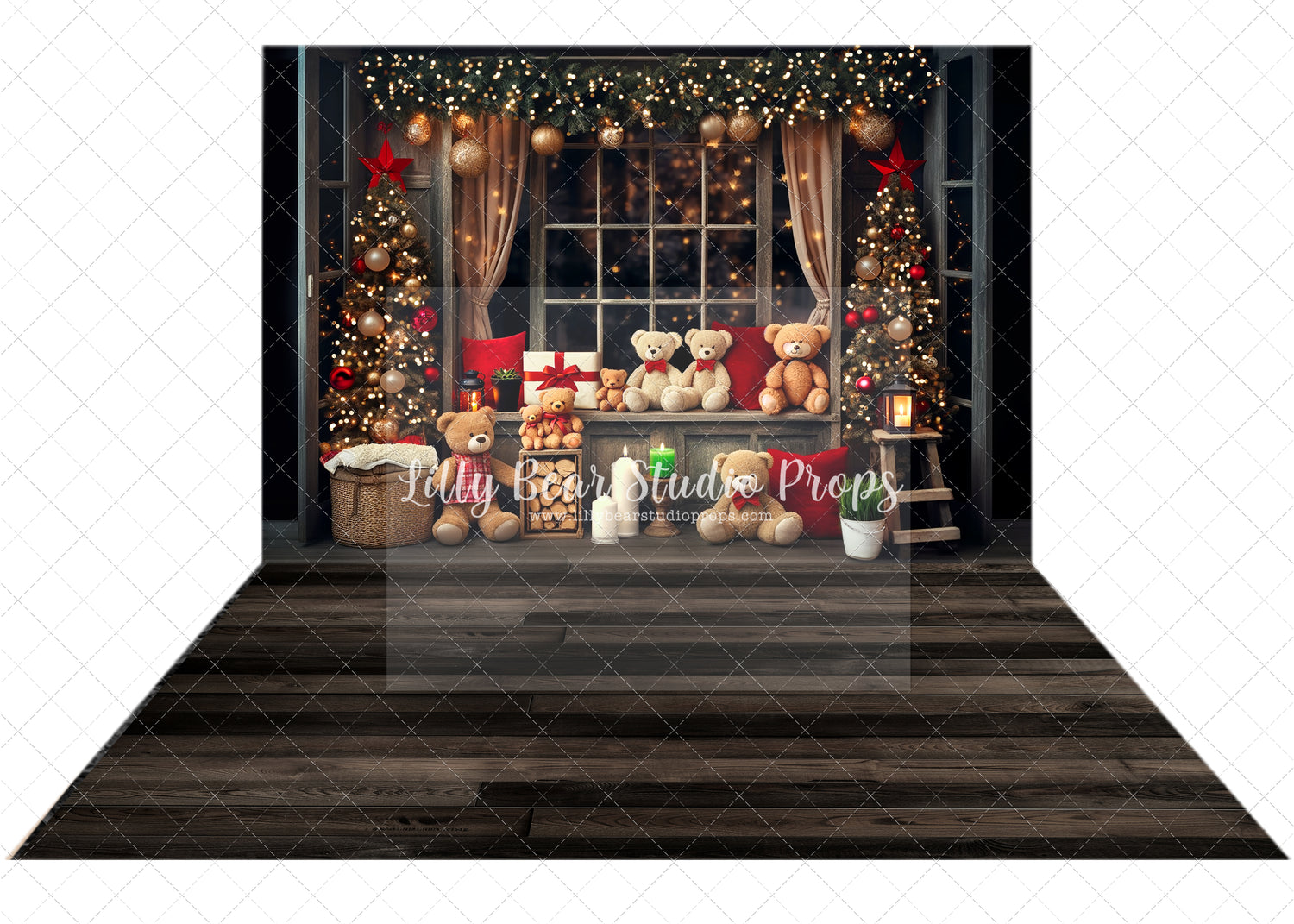 Jingle Bears & Wednesday Wood Combo