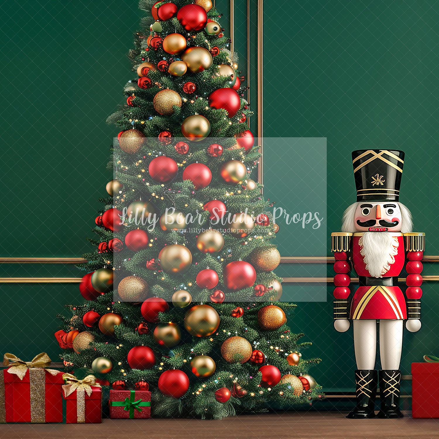 Joyful Tree & Nutcracker