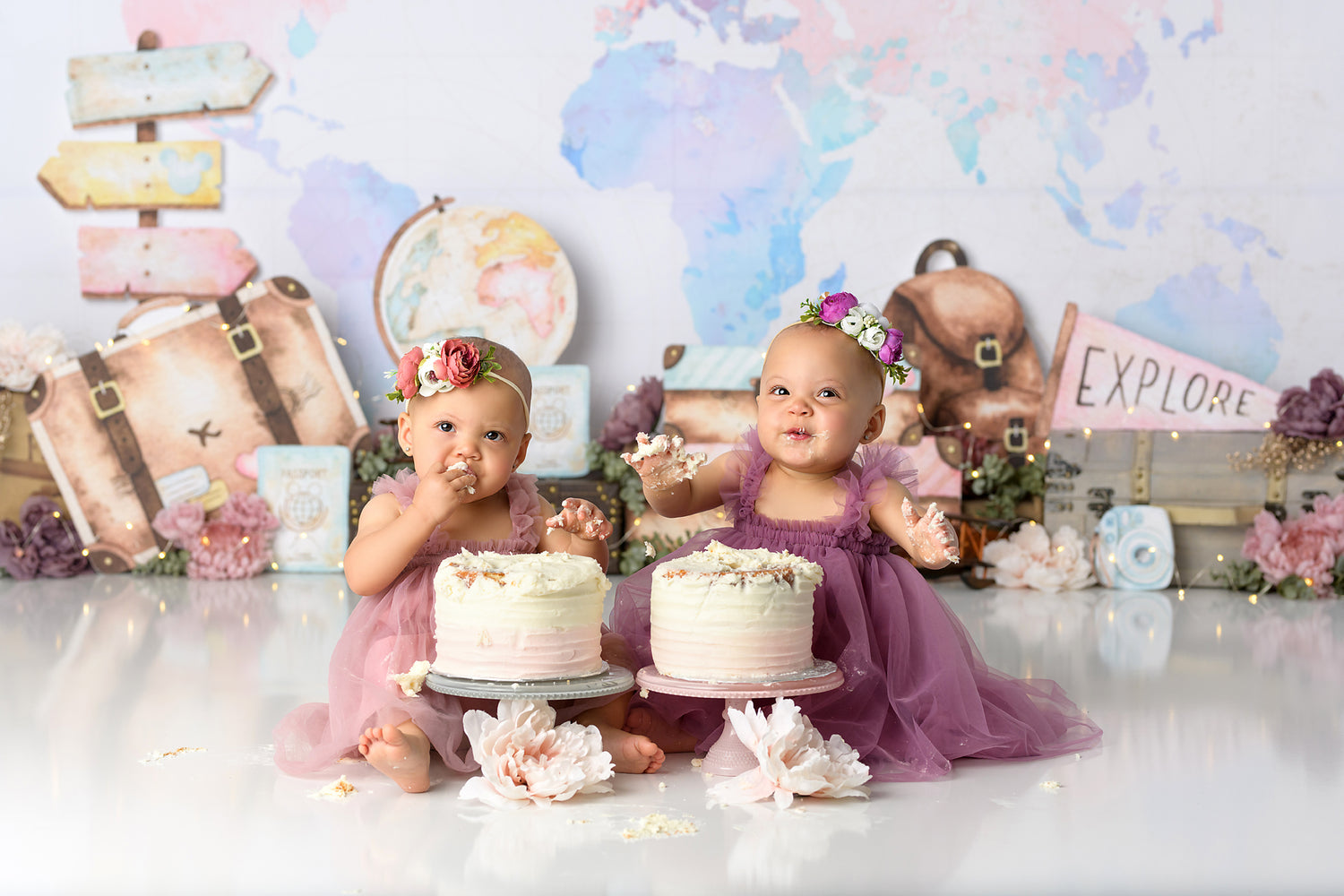 Pastel Travel The World