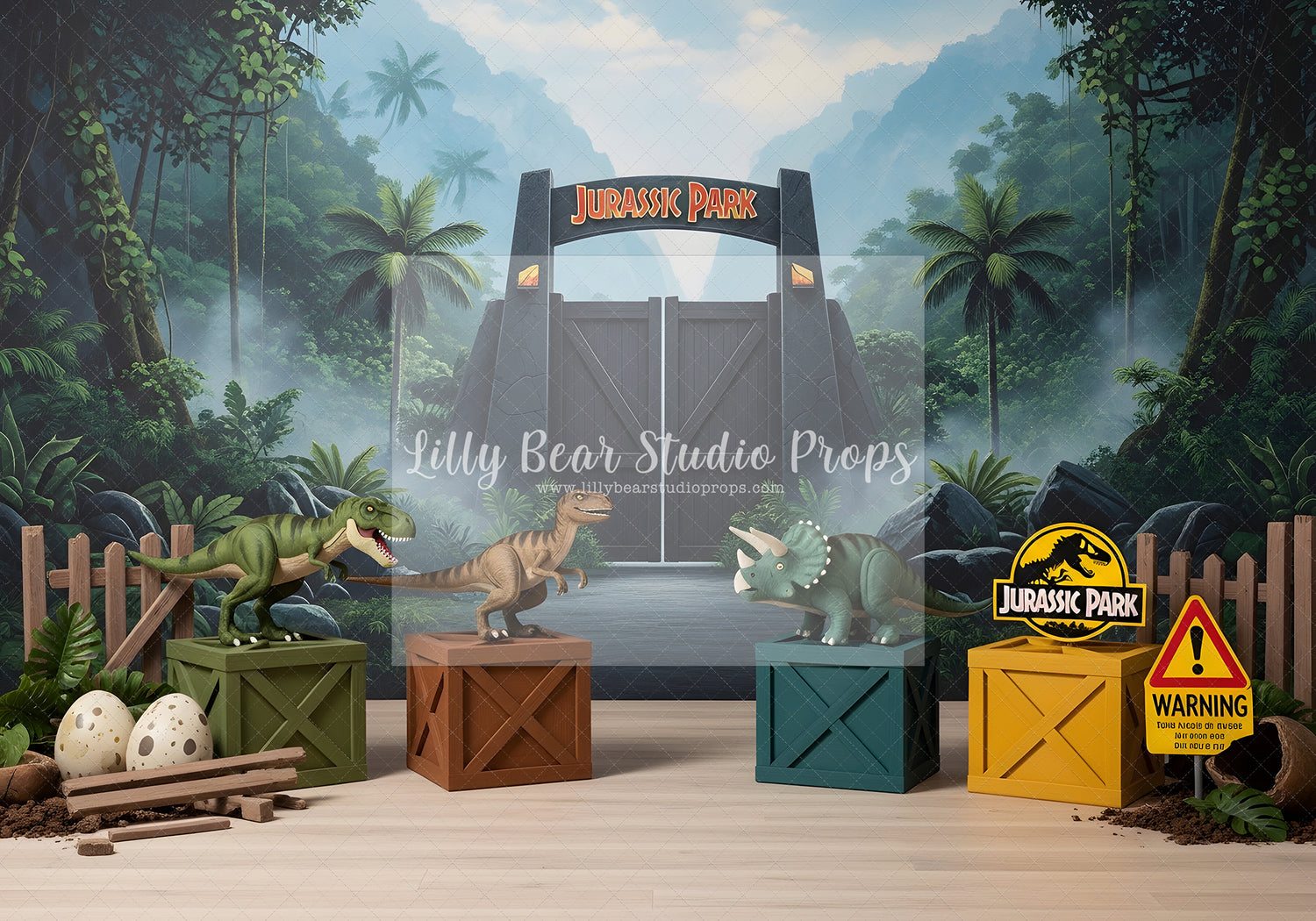 Jurassic Dinosaur Jungle Escape