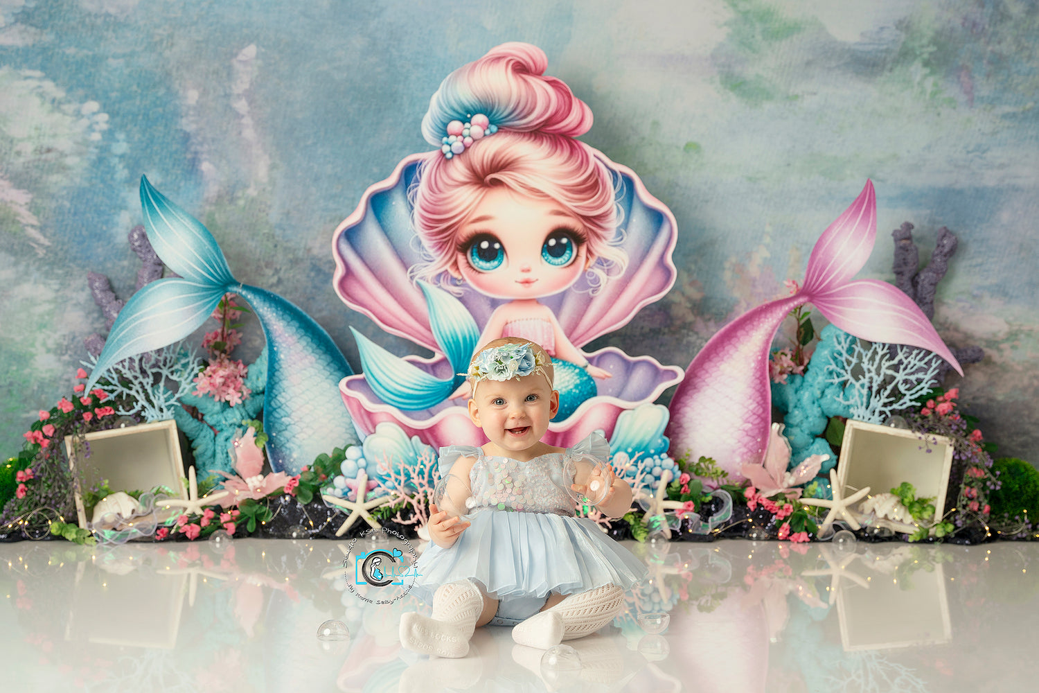 Mermaid Tales and Clam Shell