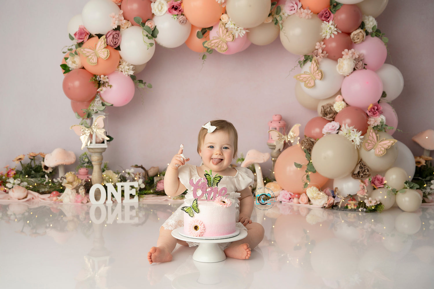 Peaches & Pinks Butterfly Fairy Magic