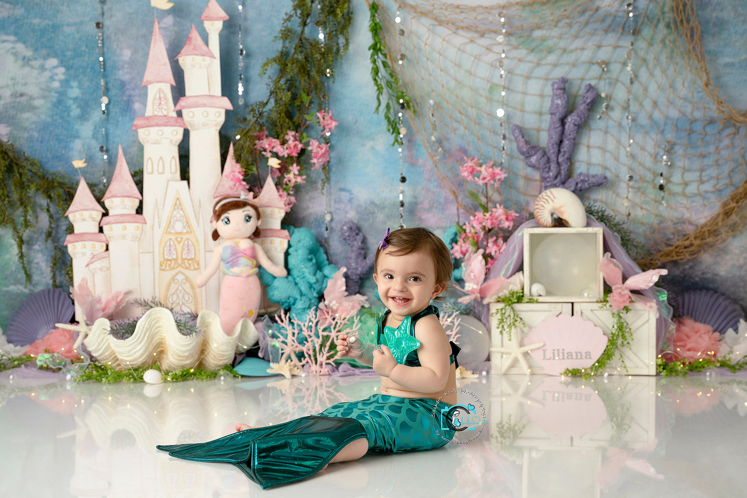 Mermaid Castle Under the Sea