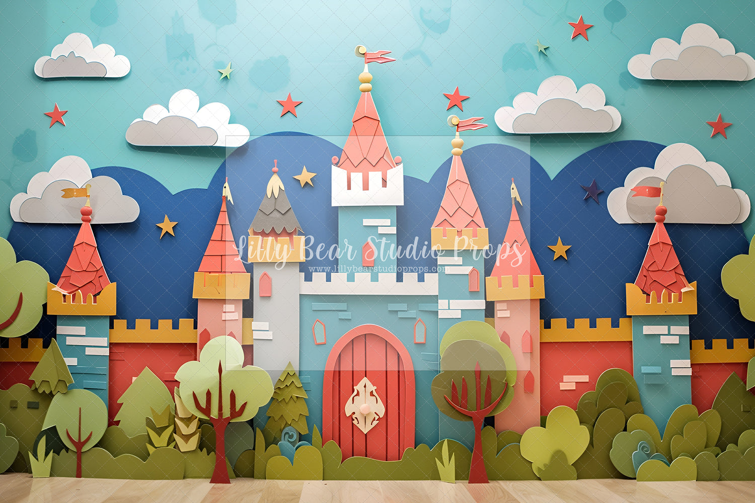 Knights Palace Cut outs