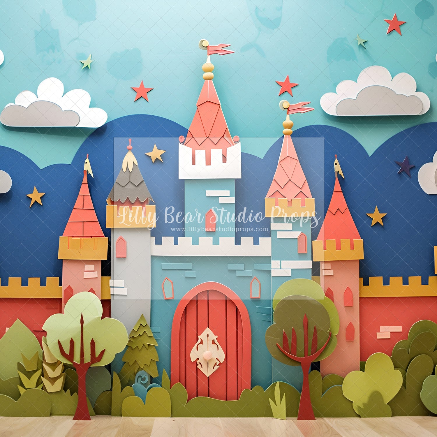 Knights Palace Cut outs