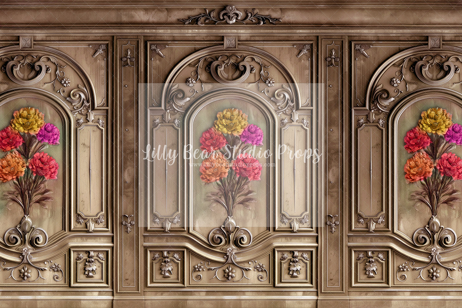 Lady Mary Wainscotting Wall