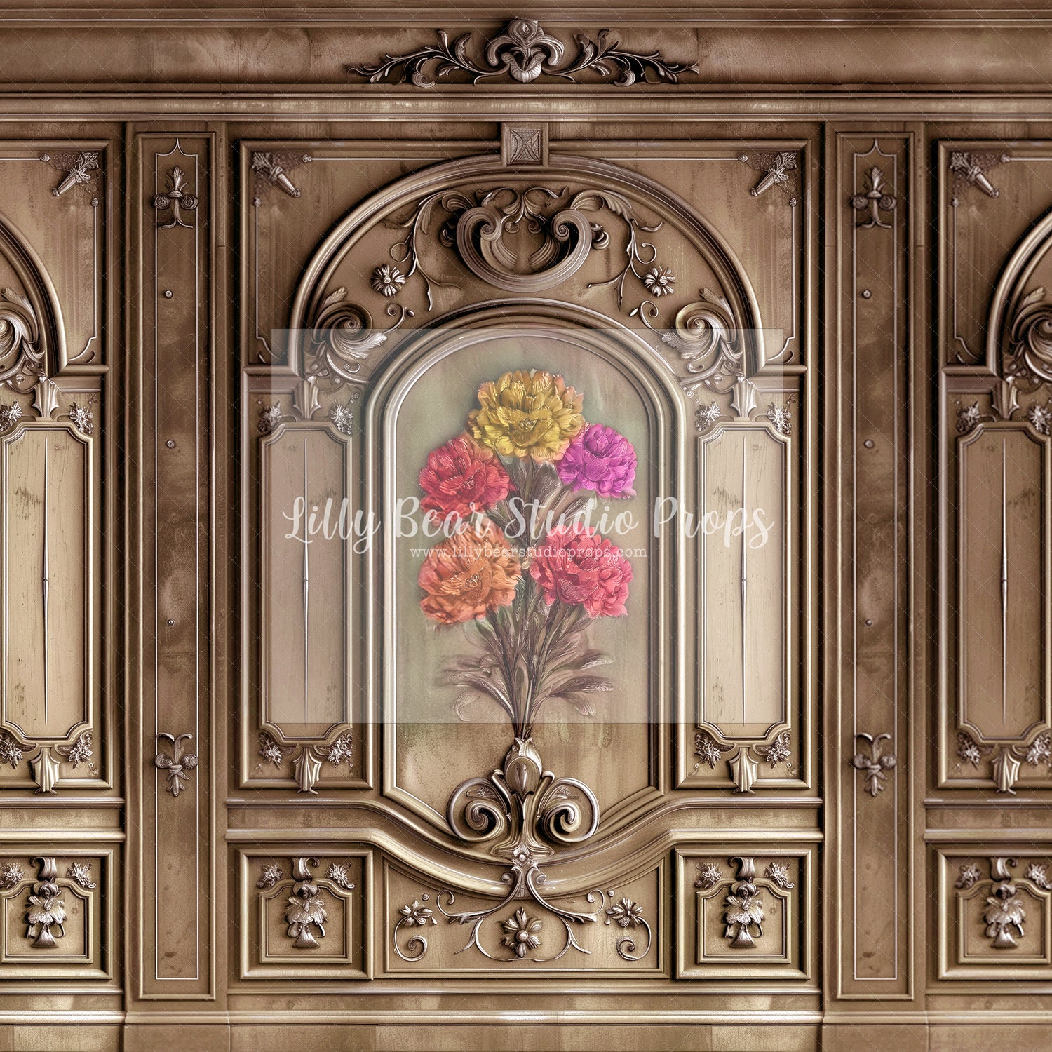 Lady Mary Wainscotting Wall