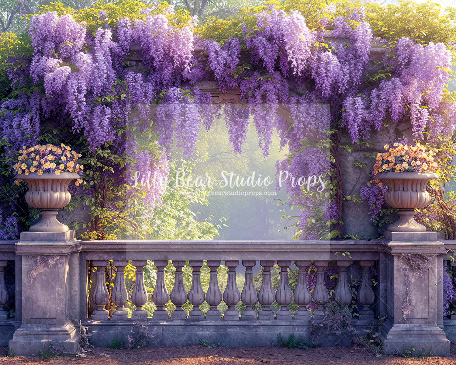 Lavender Wisteria Terrace